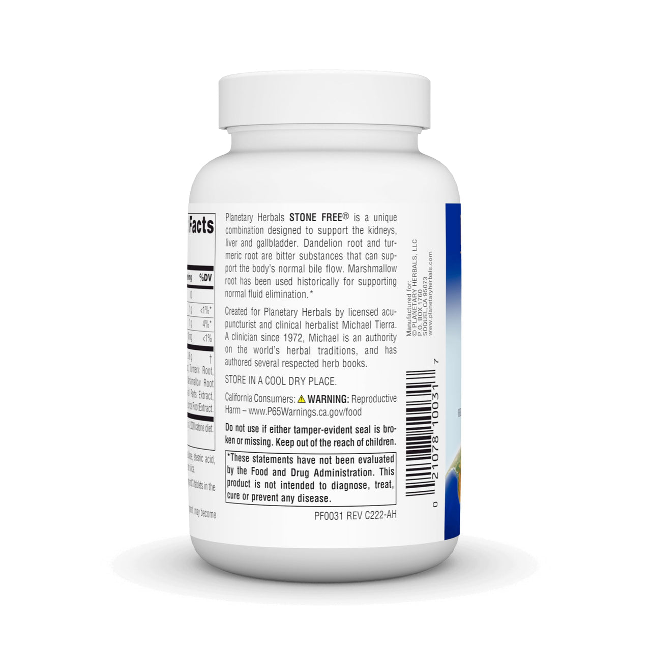 Planetary Herbals Stone Free Tablets, 90 Count