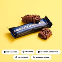 Thumbnail for Barebells Protein Bars Chocolate Dough - 12 Count, 20g High Protein Treats - Chocolate Nutrition Bar with 1g Total Sugars - On-The-Go Breakfast or Post-Workout Snack