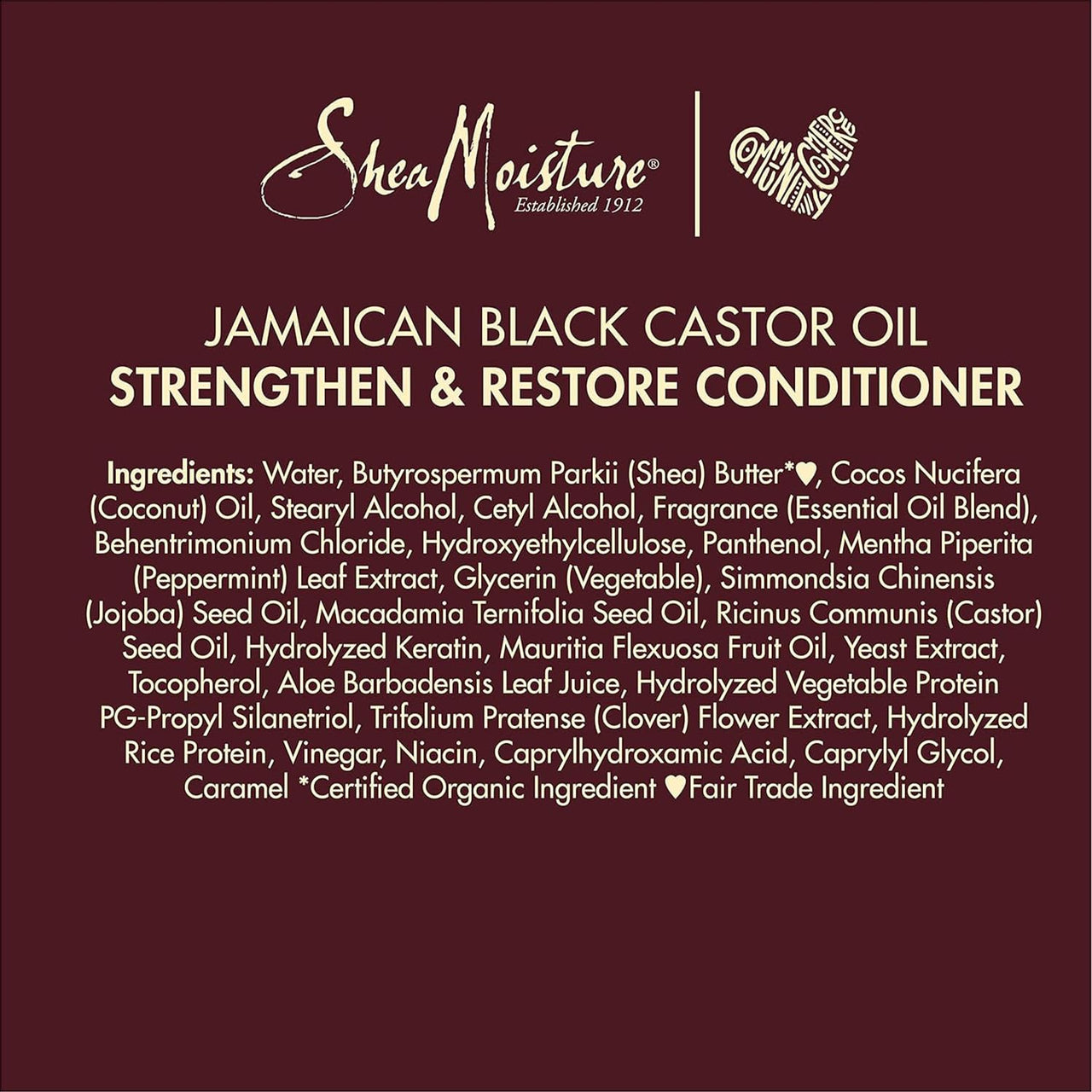 SheaMoisture Strengthen & Restore Conditioner, Travel-Size 3-Pack – Jamaican Black Castor Oil Deep Conditioner for Dry, Damaged Hair, 3.2 Oz Ea
