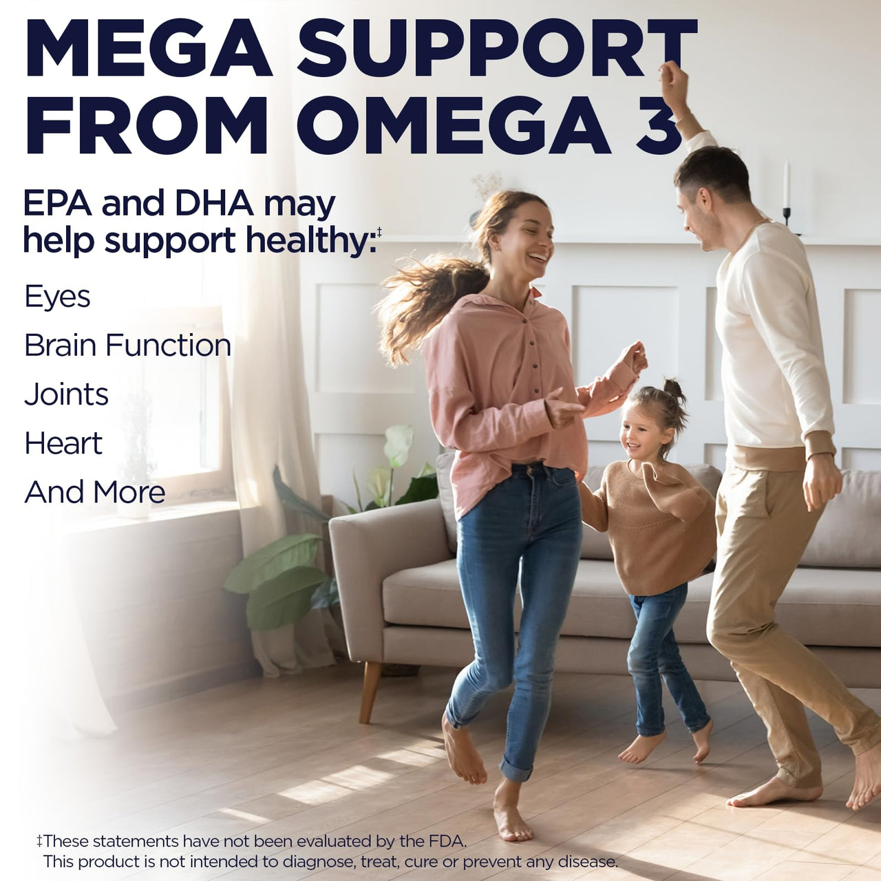KAL 450/300 1280 Mg Omega 3, Lemon, 60 Count
