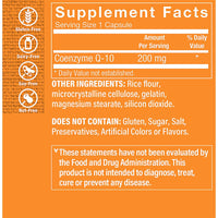 Thumbnail for The Vitamin Shoppe CoQ-10 200mg Beneficial for Those Taking (120 Capsules)