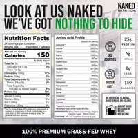 Thumbnail for NAKED Vanilla Collagen + Vanilla Whey Bundle – Grass-Fed Hydrolyzed Collagen Peptides (25 Servings) & Whey Protein Powder (24 Servings) for Muscle, Recovery & Skin Support