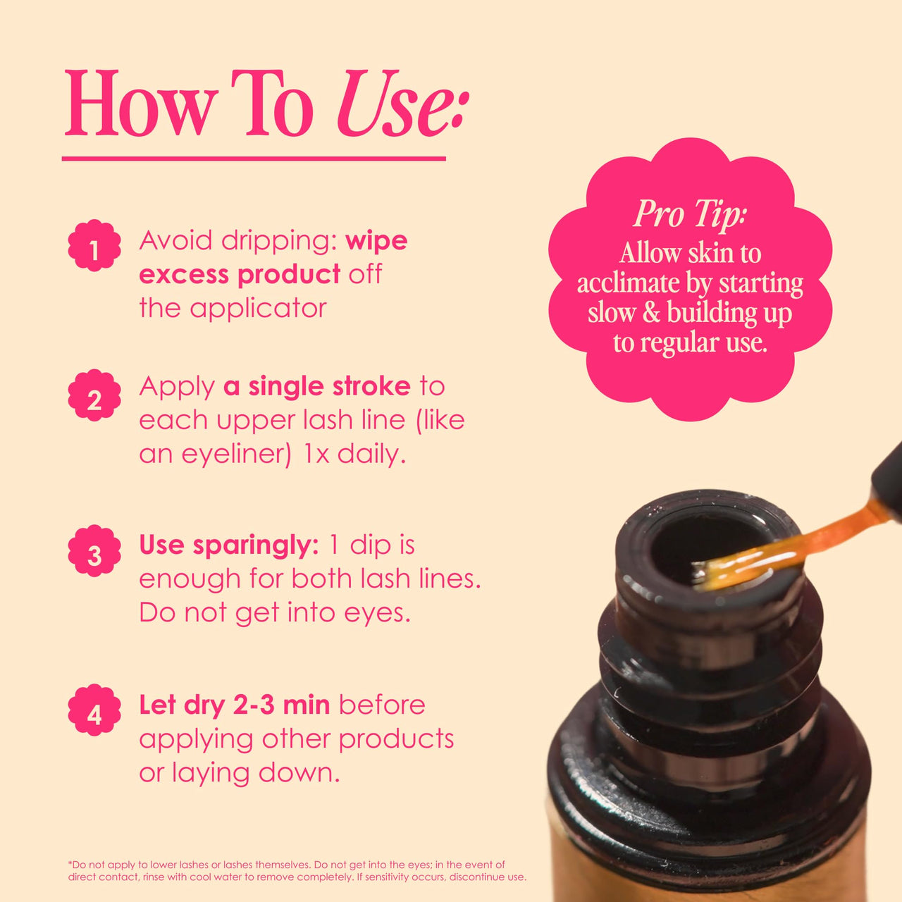 Grande Cosmetics GrandeLASH-MD Lash Enhancing Serum - Peptide & Vitamin Infused Formula for Longer, Thicker, Fuller Looking Lashes - Ophthalmologist Tested, Cruelty-Free, 6 Week Supply (1mL)