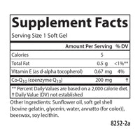 Thumbnail for Carlson - Co-Q10, Co-Enzyme Q10, 200 mg, Energy Production & Heart Function, 120 Softgels