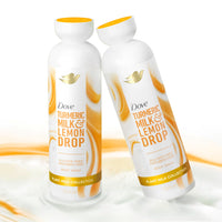 Thumbnail for Dove Plant Milk Cleansing Body Wash Turmeric & Lemon for Moisturized Skin Gentle Cleanser, No Sulfates or Parabens, pH balanced 17.5 fl oz