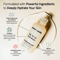 Thumbnail for grace & stella Award Winning Hyaluronic Acid Serum (50ml/1.7 fl oz) Hydrating Hyaluronic Acid Serum for Face - Acido Hialuronico for Women - Remove Fine Lines, Wrinkles, Anti Aging - Vegan Skincare