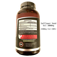Thumbnail for CLA 3000 - CLA Safflower Oil for Metabolism and Weight Loss Management, Maximum Strength Conjugated Linoleic Acid, Stimulant-Free Non-GMO Safflower Cla 180 Softgels