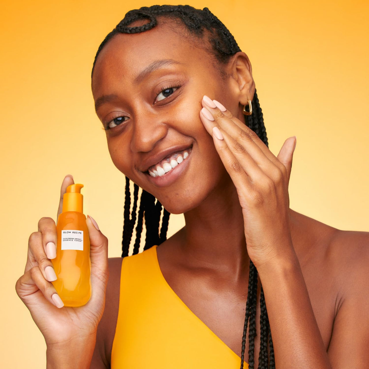 Glow Recipe Cloudberry Brightening Toner + Essence Skincare - CoQ10 Face Toner to Strengthen Skin Barrier + Hydrating Rice Water, Vitamin C, E & 5% Glycerin to Soften & Even Skin Tone - Travel (30 ml)