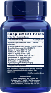 Thumbnail for Life Extension Enhanced Super Digestive Enzymes, 60 Vegetarian Capsules (Pack of 2)