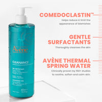 Thumbnail for Avène Cleanance Cleansing Gel Soap Free Cleanser for Acne Prone, Oily, Face & Body, 13.5 Oz