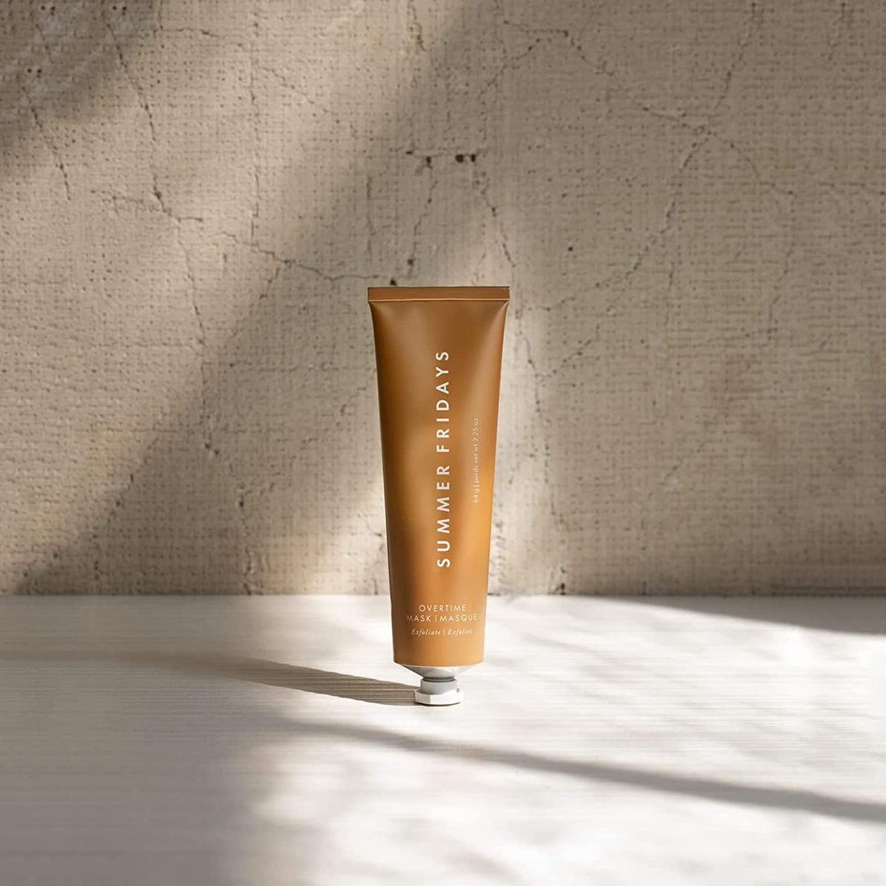 Summer Fridays Overtime Mask - Clarifying + Exfoliating Face Mask - Helps Brighten Dull or Congested Skin with Pumpkin & Apricot Seed Powder (2.25 Oz)
