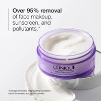 Thumbnail for Clinique Take The Day Off Cleansing Balm Makeup Remover | Dissolves Face + Eye Makeup and Sunscreen | For All Skin Types, 1 ounce