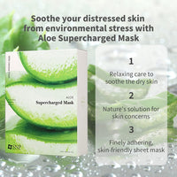 Thumbnail for SNP Supercharged Sheet Mask Set | Variety Sheet of 4-Collagen, 4-Aloe, 4-Rose Face Mask Sheet | Facial Mask for Hydrating and Moisturizing | Korean Skincare Gift Set | 12 Sheets