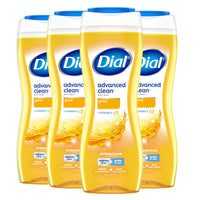 Thumbnail for Dial Body Wash, Advanced Clean Gold, 16 Fl Oz, Pack of 4, Hydraclean Complex & Vitamin E, Gentle, Leaves Skin Feeling Nourished, Dermatologist-Tested, No Parabens & Sulfates