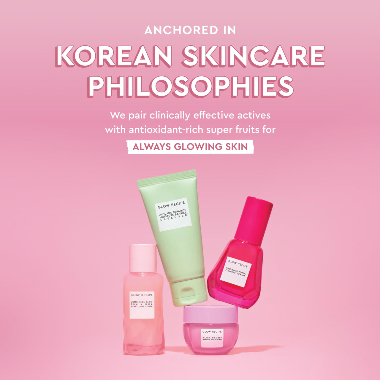 Glow Recipe Strawberry Smoothing Salicylic Acid Serum - Blemish Clarifying Skin Care, AHA BHA Exfoliant + Pore Minimizer + Plumping Hyaluronic Acid + Brightening Allantoin - Korean Face Serum, 30ml