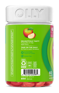 Thumbnail for OLLY Metabolism Gummy Rings, Metabolism and Cellular Energy Chewable Supplement,* Apple Cider Vinegar, Vitamin B12, Chromium Picolinate, Apple Flavored, 60 Day Supply - 60 Count