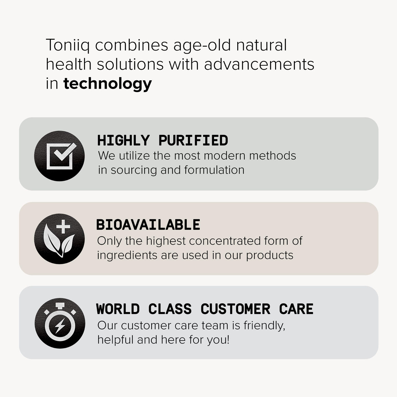 Toniiq Ultra High Strength Glutathione Capsules - 1000Mg Concentrated Formula - 98%+ Highly Purified And Bioavailable - Non-Gmo Fermentation - 120 Capsules Reduced Glutathione Supplement
