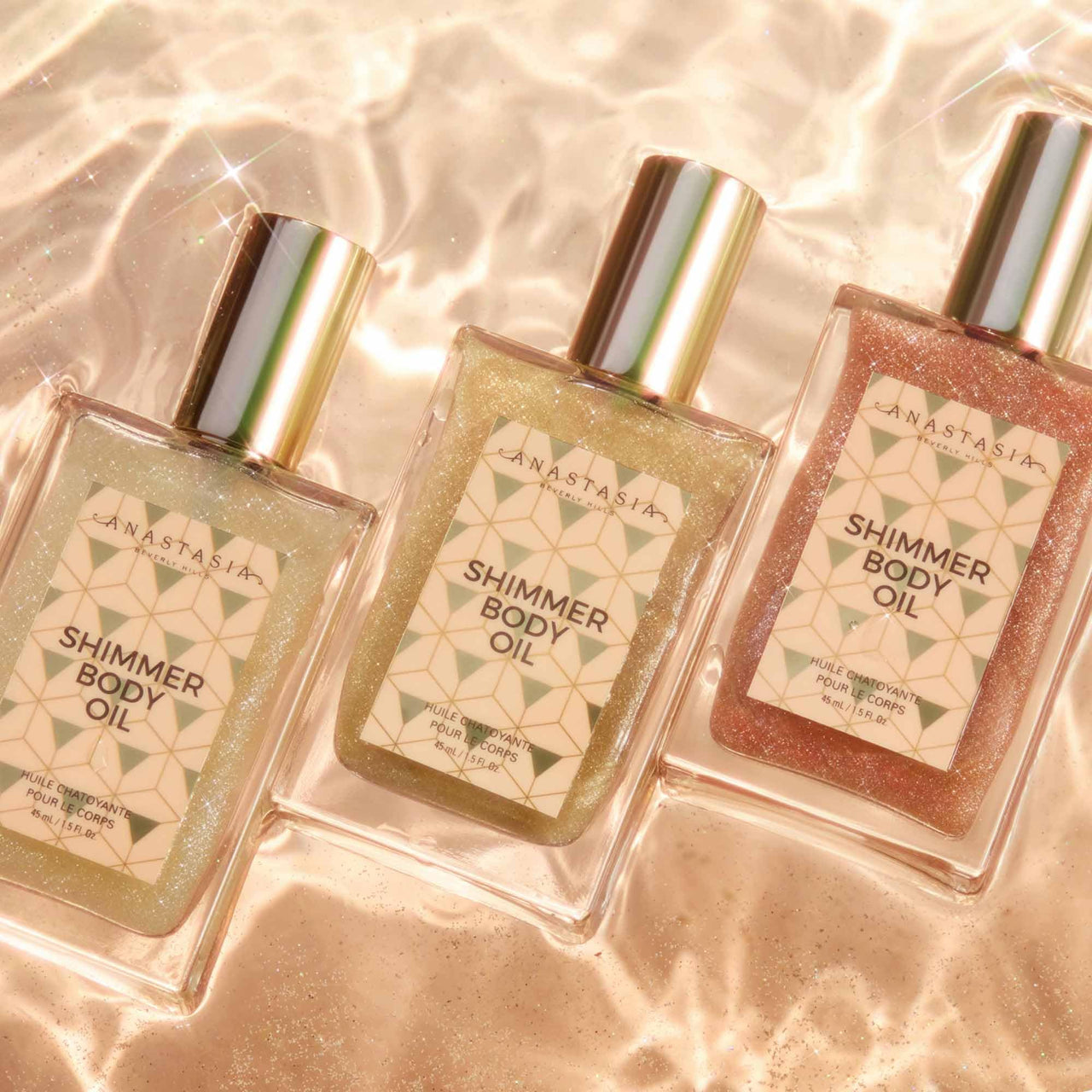 Anastasia Beverly Hills - Shimmer Body Oil - Gold