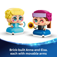 Thumbnail for LEGO Disney Frozen Mini Anna & Elsa Toys - Building Set for Girls & Boys, Ages 5+ - Frozen Toys for Pretend Play or Bedroom Decor - Gifts for Birthdays - 43284