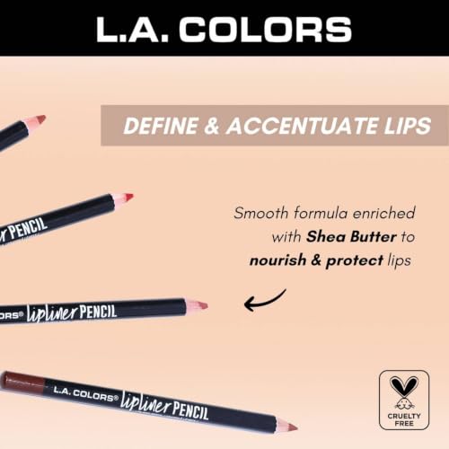 Image 6 of L.A. COLORS Lipliner Pencil, Chocolate CP528A