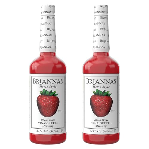 Image 1 of Default Title for the product BRIANNAS Home Style Blush Wine Vinaigrette, Gluten Free, 2 Pack