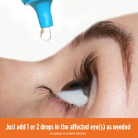 Thumbnail for BLINK Triple Care Eye Drops for Dry Eyes, Lubricant Eye Drops, Soothing for Moderate to Severe Dry Eyes, with Hyaluronate, Reduces Discomfort, Long-Lasting Hydration, 0.34 Fl Oz
