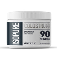 Thumbnail for Isopure Bovine Colostrum Supplement Powder, Gently Processed, 90 Servings