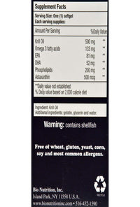 Thumbnail for Bio Nutrition Krill Soft Gels, 45 Count