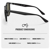 Thumbnail for Ray-Ban RB4306 Polarized Hexagonal Flat Lenses Sunglasses for Men and Women- Timeless Classic Sun Glasses with Modern Elegance - Premium UV Protection - Designer Men's and Women's Sunglasses