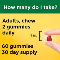 Thumbnail for Nature Made Extra Strength Vitamin B12 Gummies 3000 mcg per serving, B12 Vitamins for Energy Metabolism Support, 60 Gummy Vitamins, 30 Day Supply
