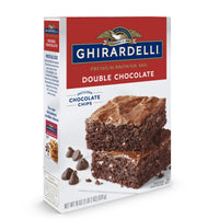 Thumbnail for GHIRARDELLI Double Chocolate Premium Brownie Mix, 18 oz Box