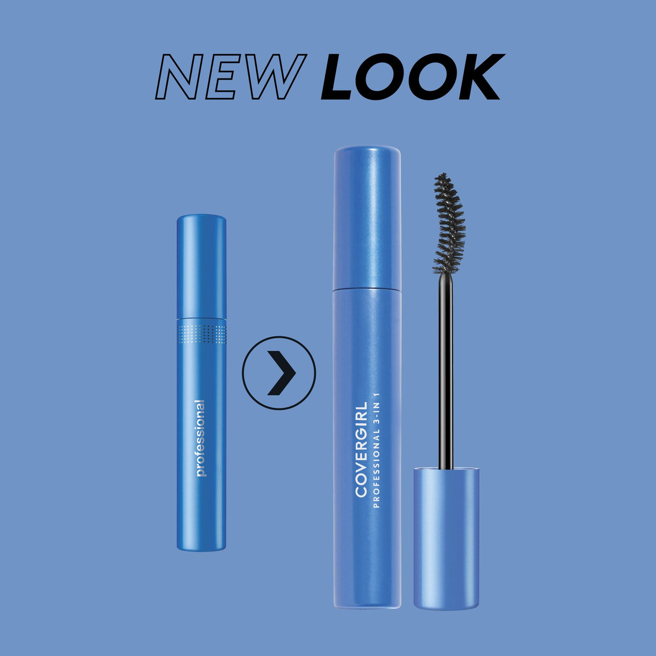 COVERGIRL Professional All-in-One Curved Brush Mascara Black Brown 210, 0.3 Ounce (packaging may vary)