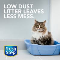 Thumbnail for Fresh Step Odor Shield Clumping Litter With Febreze Freshness, Continuous Cat Litter Odor Eliminator, 25 lb. Box