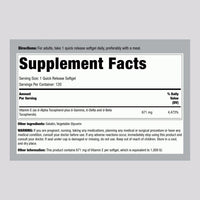 Thumbnail for Piping Rock Vitamin E 1000 IU Softgels | 120 Count | with D-Alpha and Mixed Tocopherols | Supplement for Men and Women | Gluten Free, Non-GMO