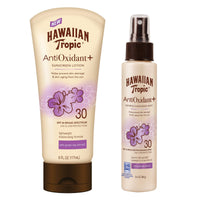 Thumbnail for Hawaiian Tropic SPF 30 Broad Spectrum Sunscreen Pack - AntiOxidant Sunscreen Lotion (6oz) & Mist (3.4oz)