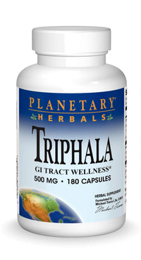 Thumbnail for Triphala Internal Cleanser 500 mg Planetary Herbals 180 Caps