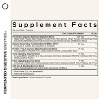 Thumbnail for Codeage Fermented Digestive Enzymes Supplement 3-Month Supply - 14 Digestive Enzymes, Probiotics, Prebiotics, Fermented Botanicals, Plant-Based Multi Pancreatic Enzymes - 1 Capsule a Day - 2-Pack