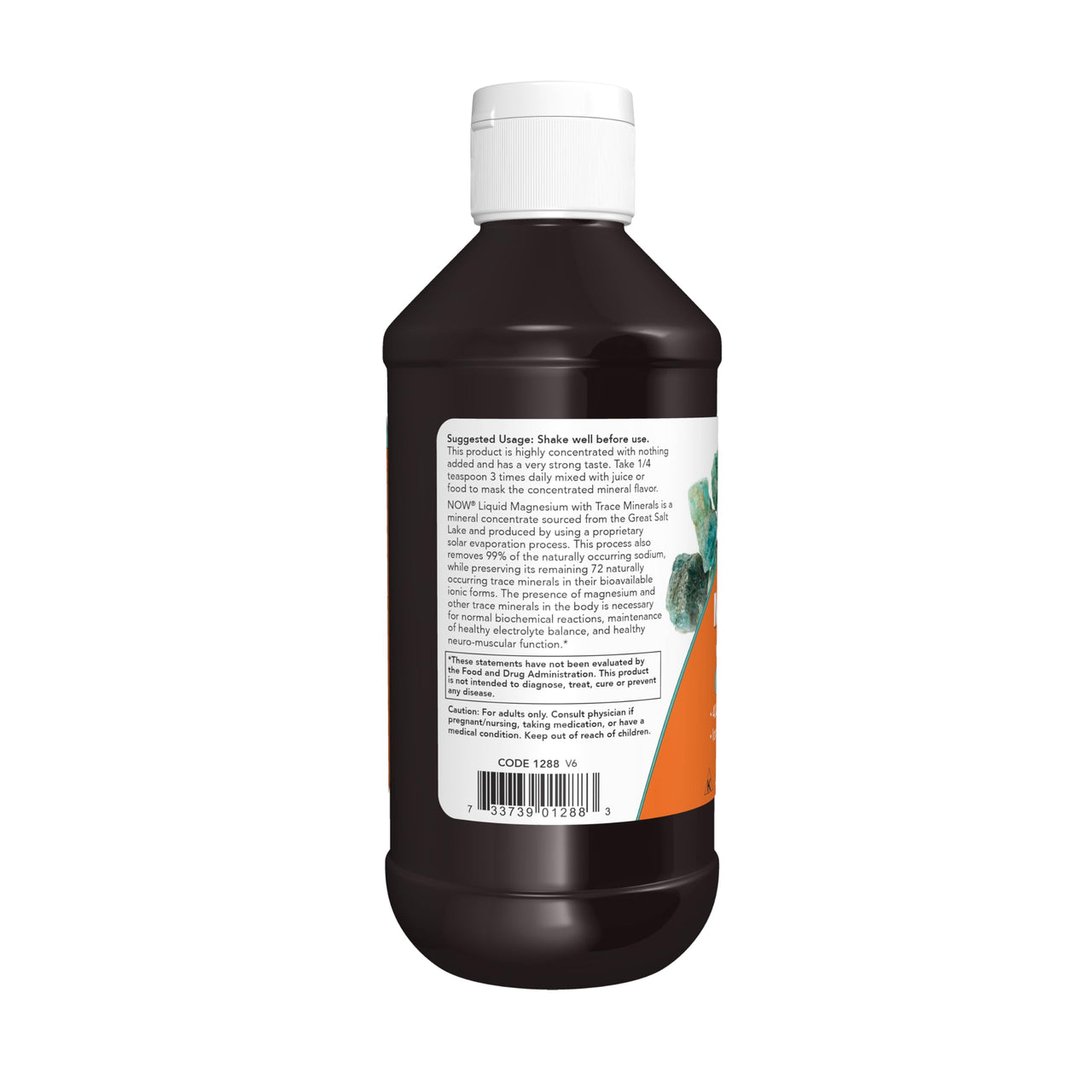 NOW Supplements, Liquid Magnesium with Trace Mineral, Nervous System Support*, 8-Ounce