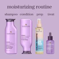 Thumbnail for Pureology Hydrate Shampoo - For Dry or Color Treated Hair, Moisturizing Shampoo For Hydration & Softness, With Rose Extract & Green Tea, Vegan & Sulfate-Free, 9 Fl Oz