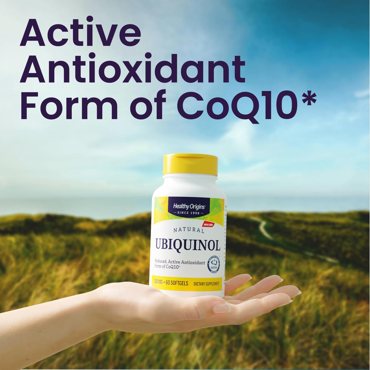 Healthy Origins Ubiquinol 100 mg, 150 Softgels - Featuring Kaneka QH Clinically Studied Active Form of CoQ10 - Supports Cardiovascular Function, Cellular Energy Production & Heart Health