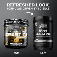 Thumbnail for MuscleTech Essential Series Platinum 100% Creatine Unflavored 400g (14.11oz) US