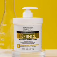 Thumbnail for Advanced Clinicals Retinol Body Lotion & Face Moisturizer | Visible Anti Aging Skin Care Retinol Body Cream For Women & Men Targets Look Of Fine Lines, Wrinkles, & Crepe Looking Dry Skin, 16 Ounce