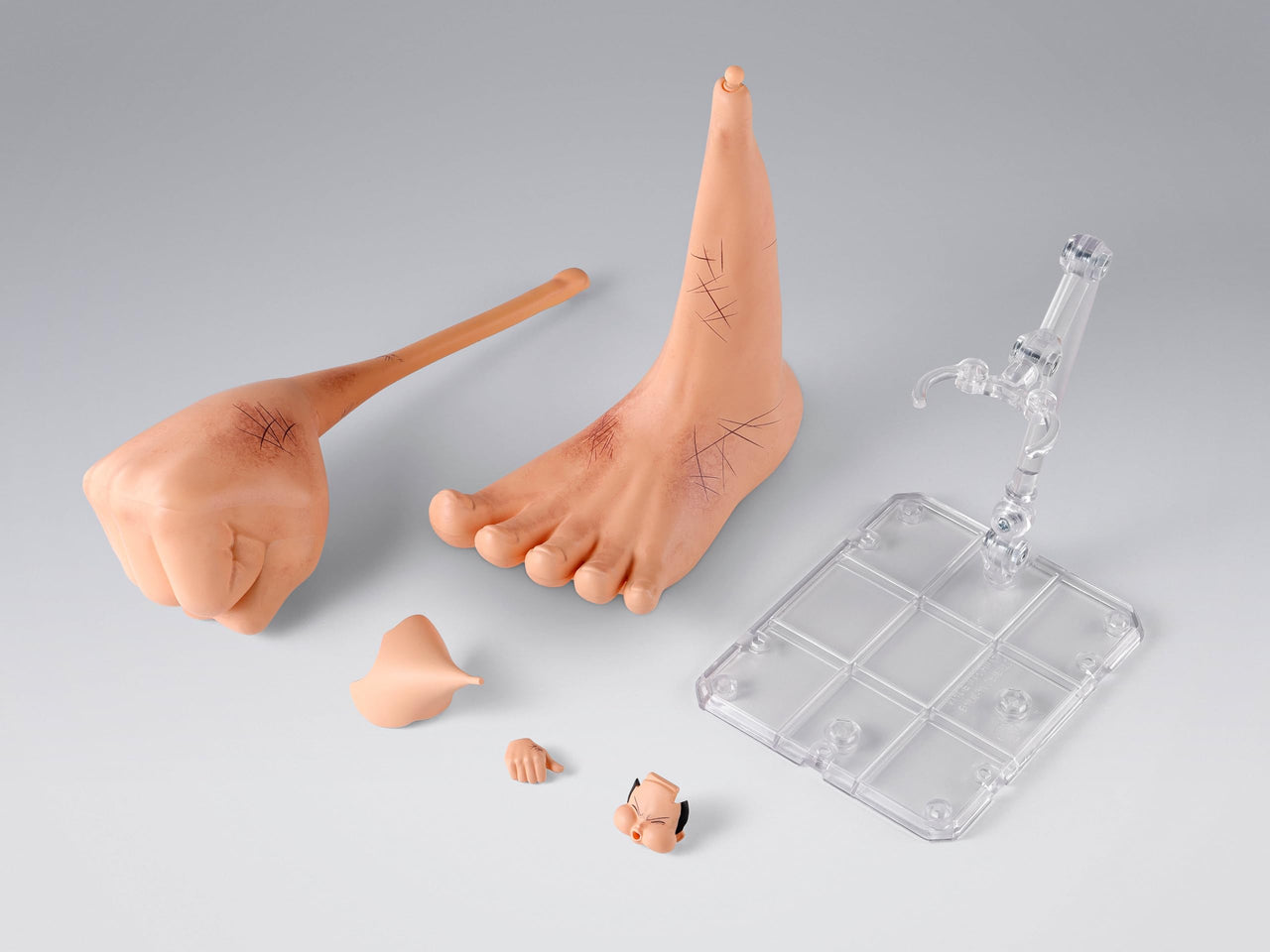 TAMASHII NATIONS - One Piece - Monkey.D.Luffy -Marineford- Gear [Three Options Parts Set], S.H.Figuarts Option Parts