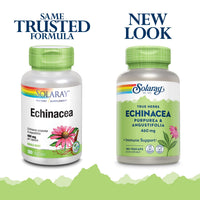 Thumbnail for SOLARAY Echinacea Purpurea & Angustifolia Root 460 mg | Healthy Immune & Respiratory Function Support | 180 VegCaps