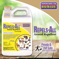 Thumbnail for Bonide Repels-All Animal Repellent, 128 oz Concentrate for Outdoor Pest Control, Deter Deer from Garden, People & Pet Safe