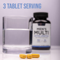 Thumbnail for Rule 1 Proteins Men's Daily Multi - Vitamins, Essential Minerals, Superfoods, Digestive Enzymes, Amino Acids, & Antioxidants for Active Lifestyles and Wellness Support (90 Tablets, 30 Day Supply)