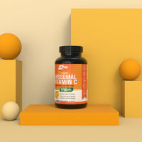 Thumbnail for NutriFlair Liposomal Vitamin C 1700mg, 180 Capsules - High Absorption, Fat Soluble VIT C, Higher Bioavailability Immune System Support & Collagen Booster, Non-GMO, Vegan Pills