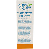 Thumbnail for NOW Foods BetterStevia Zero-Calorie Granulated Sweetener Packets, Keto Friendly, Suitable for Diabetics, No Erythritol, 100 Packets