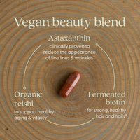 Thumbnail for New Chapter Biotin Supplement, Vegan Hair Skin and Nails Vitamins with Fermented Biotin + Astaxanthin - 60 Count