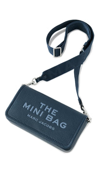 Thumbnail for Marc Jacobs Womens The Leather Mini Bag Blue Sea One Size